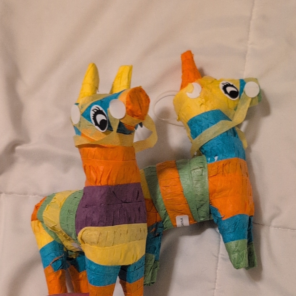 Colorful Llama Pinata Toy Small